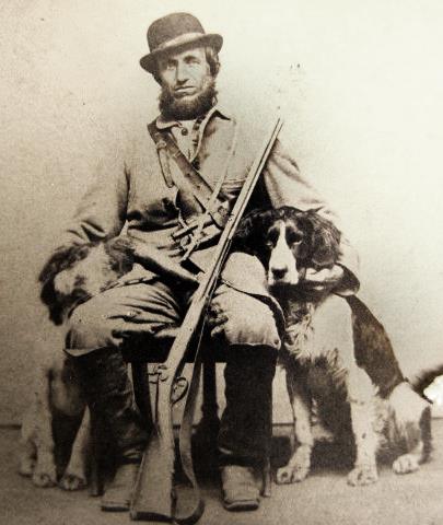 fall turkey hunting with dogs in the 1870s