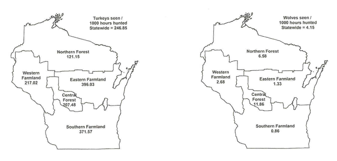 2013 Wisconsin Wild Turkey and Wolf Hunter Survey