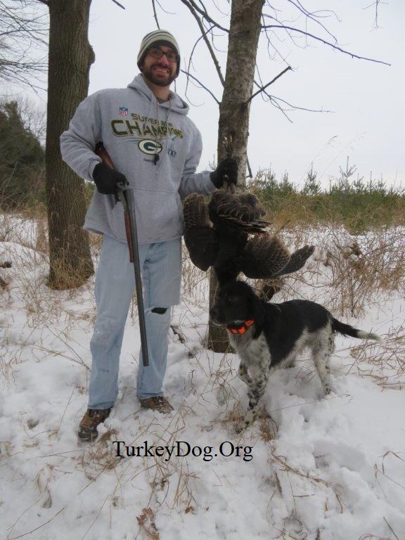 Wisconsin winter wild turkey hunt