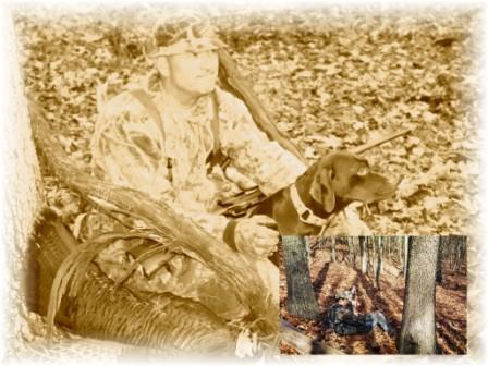 two generations of turkey dog hunters from West Virginia