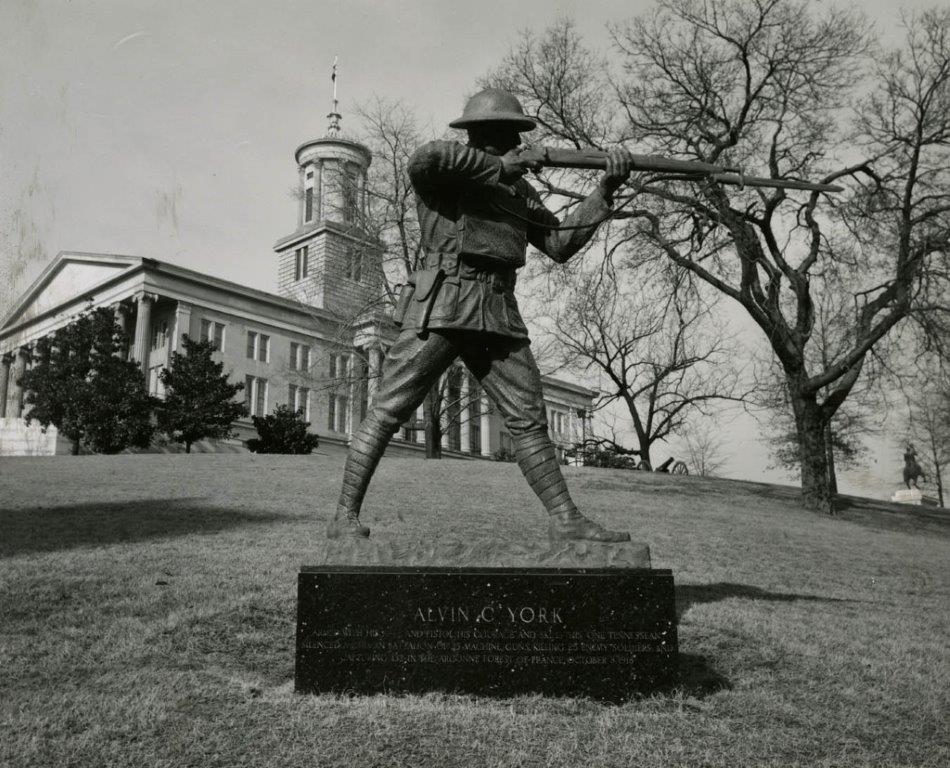 Statue of Alvin York in TN State Capitol