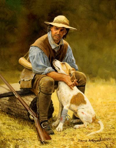 No Stronger Bond then a man and his dog by David Wright