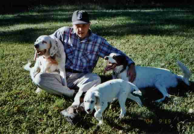 Fred and his dogs