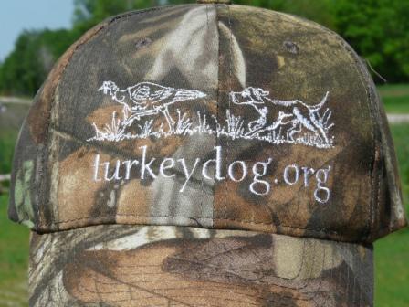 official turkey dog cap with awthda logo