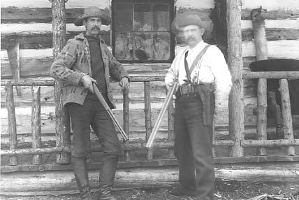 Two old time shotgun hunters